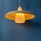 Vintage Louis Kalff Philips OVNI opaline glass pendant light