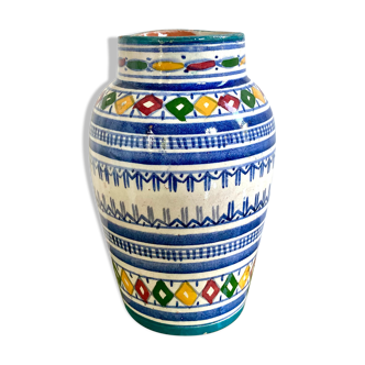 Vase céramique artisanale vintage