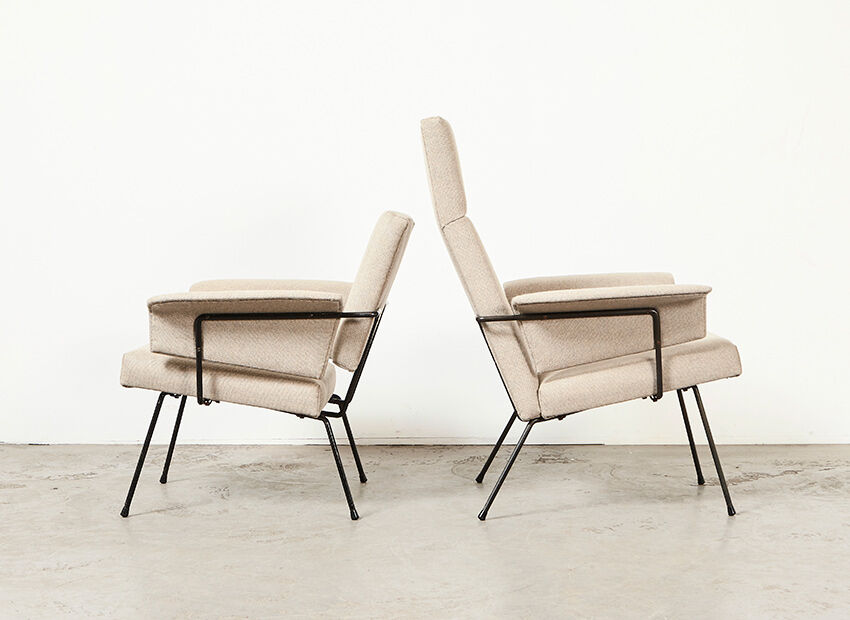 Pair of Lounge Chairs by Rudolf Wolf for Elsrijk 1950s