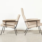 Pair of Lounge Chairs by Rudolf Wolf for Elsrijk 1950s