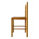 Chaise danoise à assise en corde, 1960