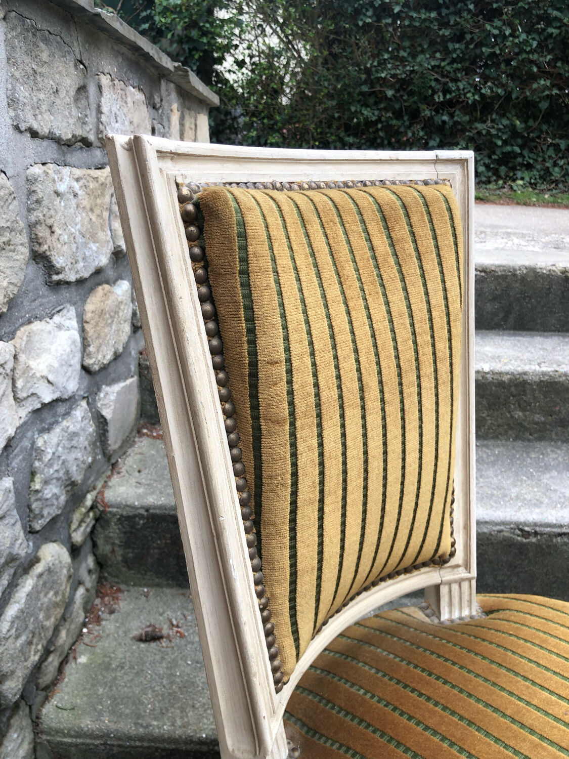 Four Louis XVI style chairs