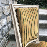 Four Louis XVI style chairs