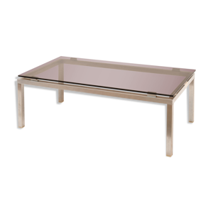 Table basse en acier