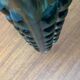 Brutalist bubble glass vase from the mid-century space age by Horst Tüselmann for Ichendorf Glashütte, 1960s.