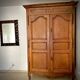 Antique Louis XIV wardrobe in solid cherry – Late 18th century – At