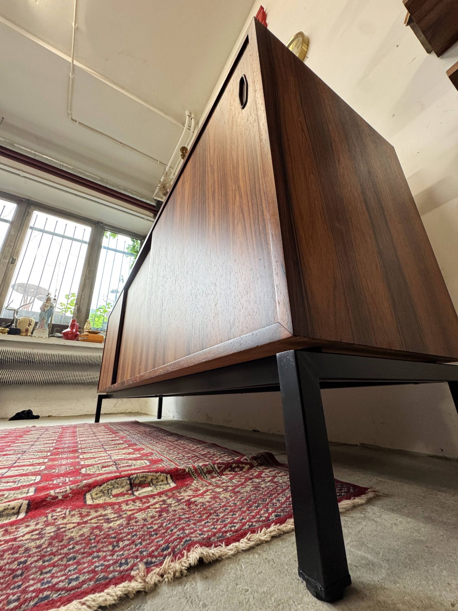 Lowboard Rosewood Chest of Drawers, Denmark 1960s/1970s, mid-c, vntg
