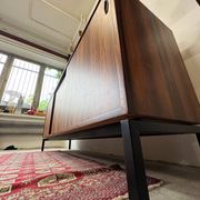 Lowboard Rosewood Chest of Drawers, Denmark 1960s/1970s, mid-c, vntg