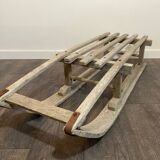 Old sledding wood patinated wood
