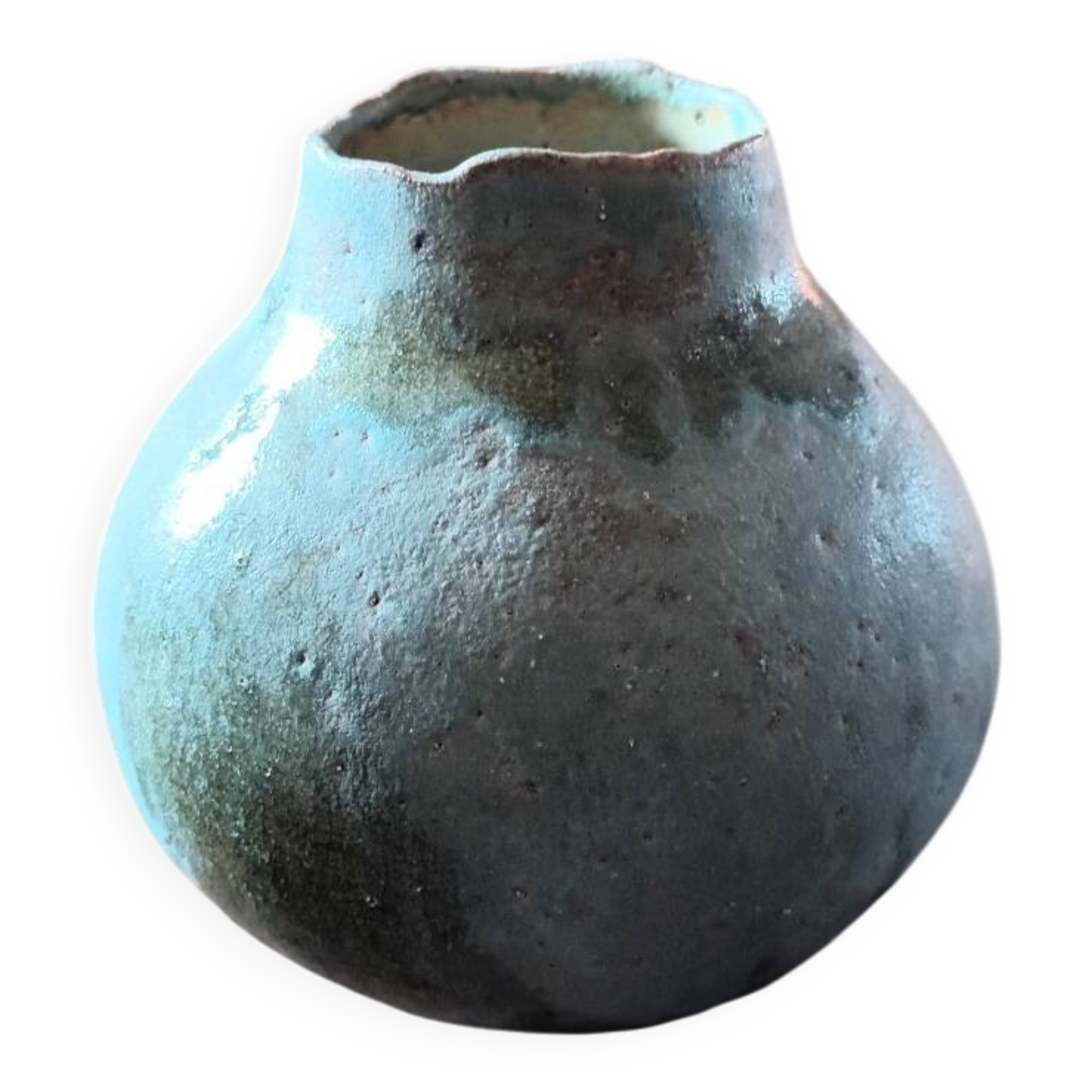 Terracotta vase