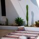 Handmade recycled cotton rug - Multicolor