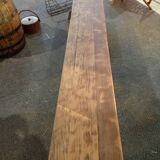 Old rustic oak bench