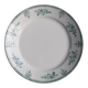 Round serving dish, old ironstone from Saint Amand - 19th century - Green pattern