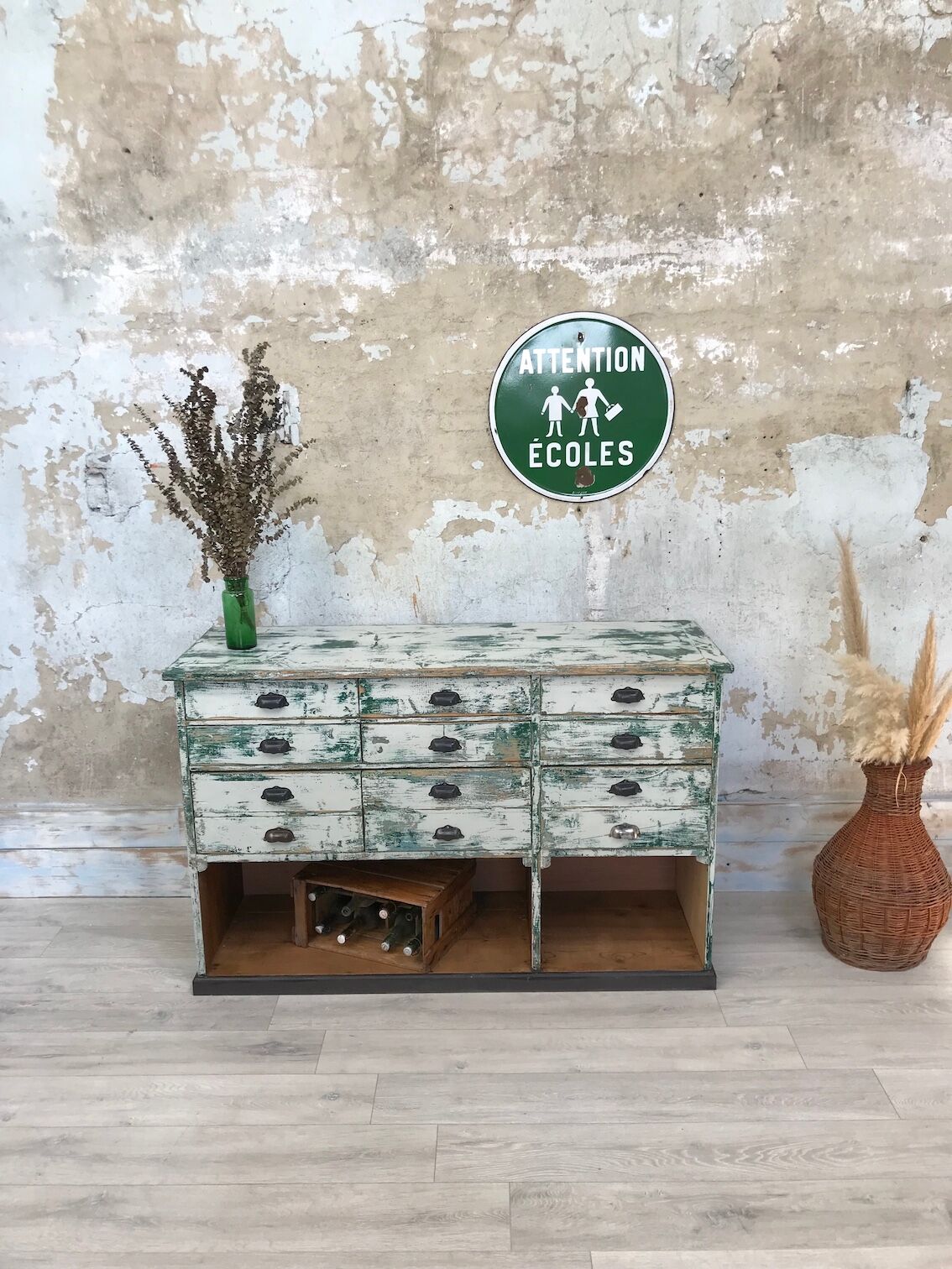 Vintage drawer craft furniture