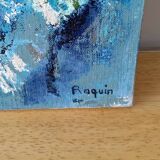 Iris Raquin painting