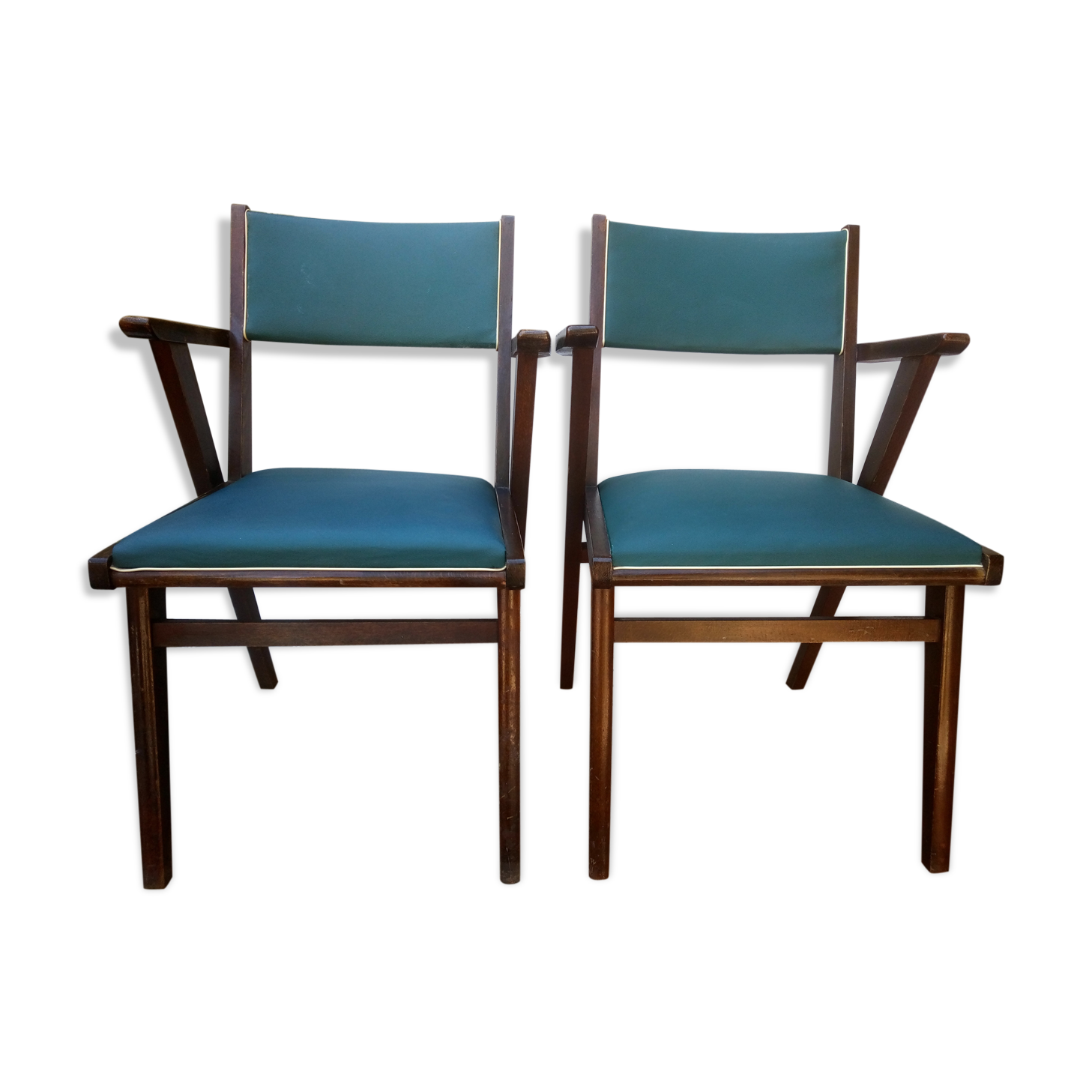 Set of vintage armchairs