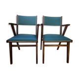 Set of vintage armchairs
