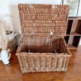 Old wicker basket