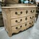 Commode merisier massif naturel style Louis XIV