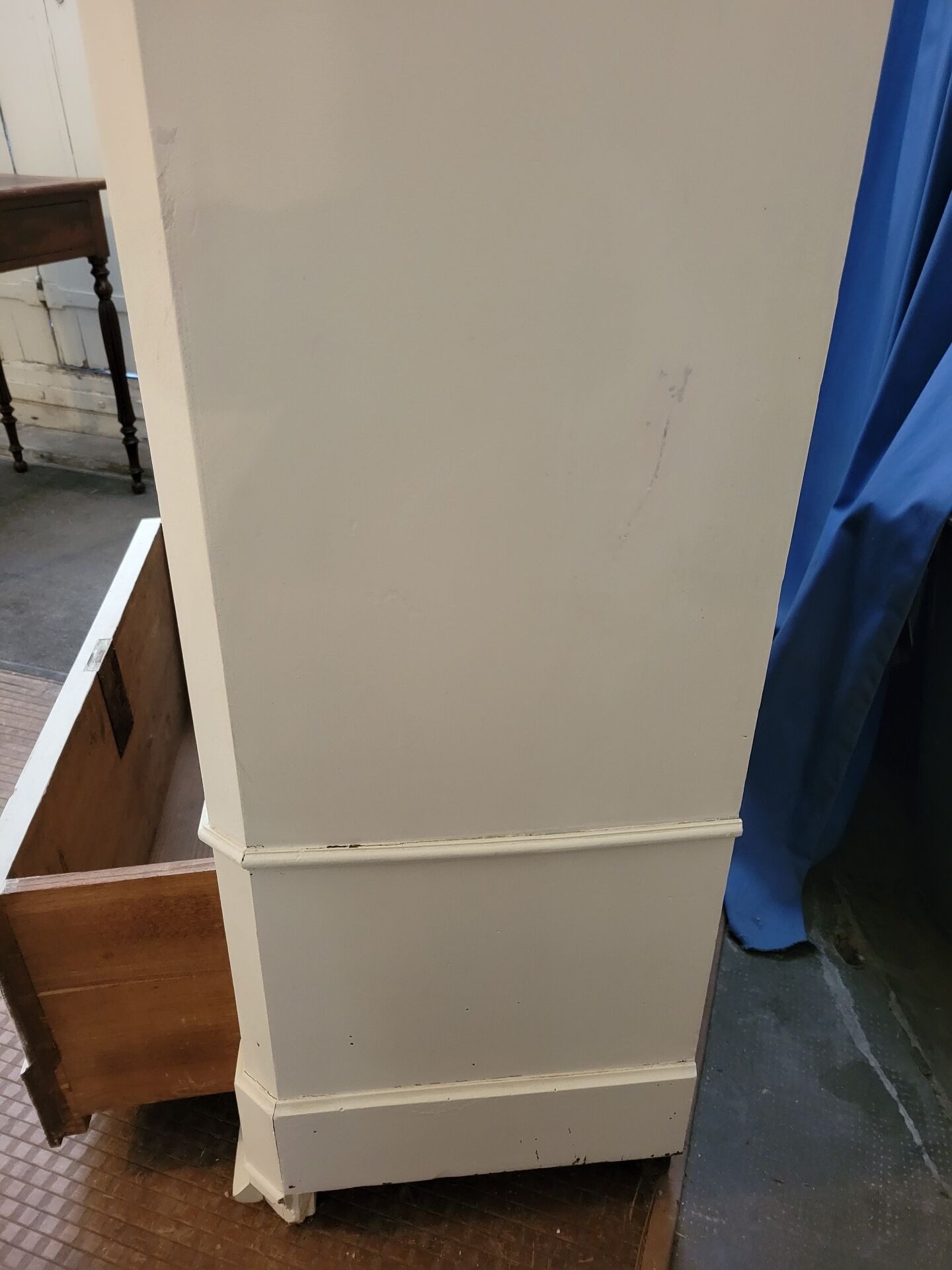 Old library storage furniture