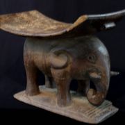 Art Africain - Ancien Tabouret Akan - Côte d'Ivoire