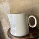 White ceramic vase