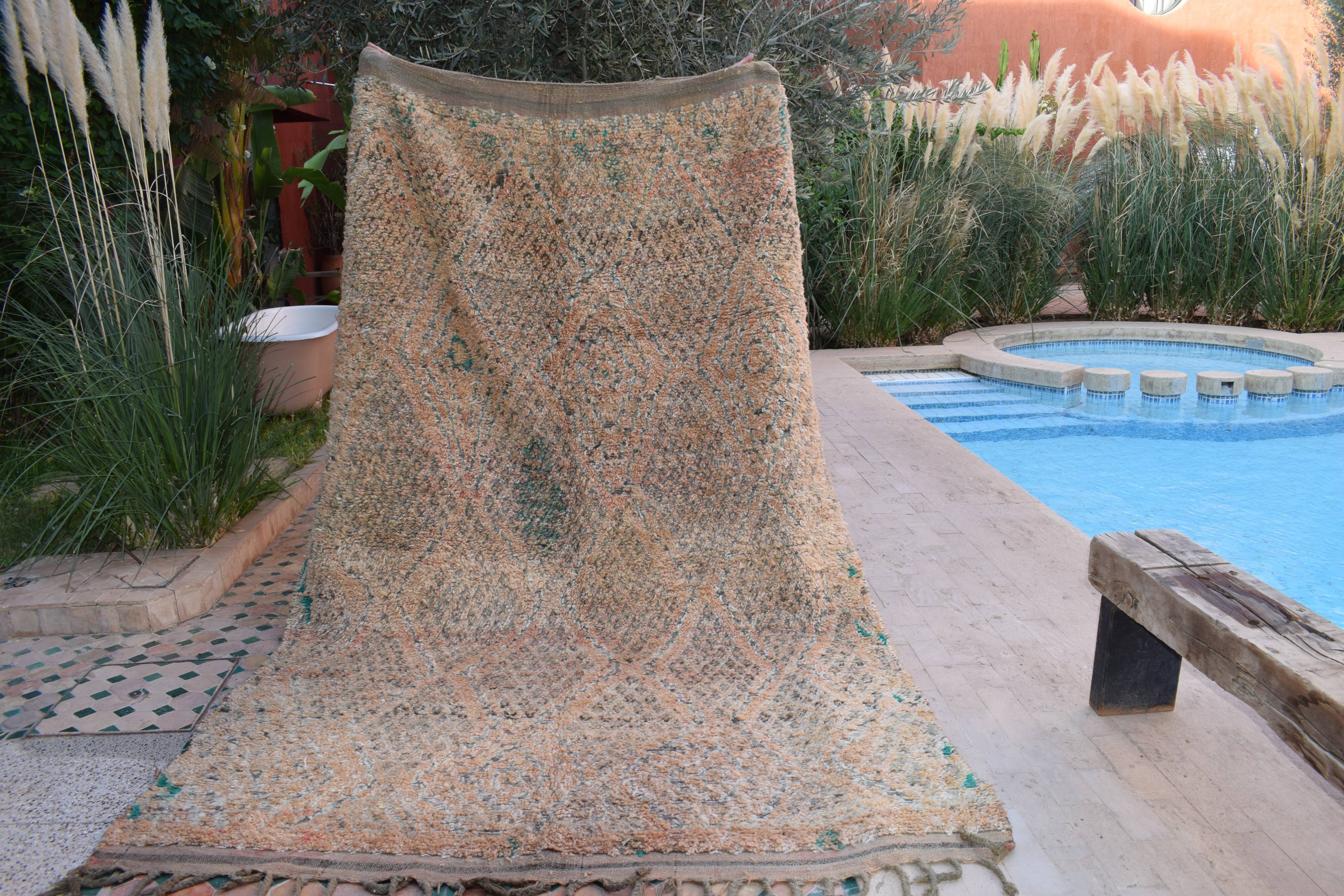 Vintage Moroccan Berber rug