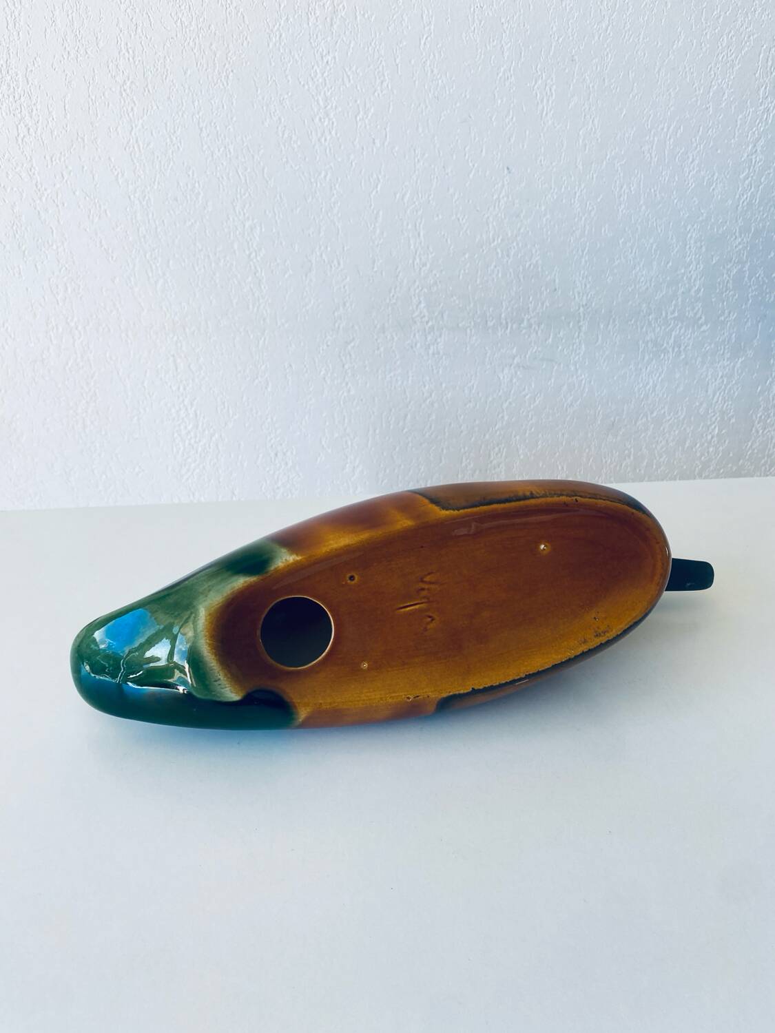 Large ceramic duck