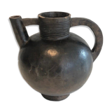 Glazed terracotta vase