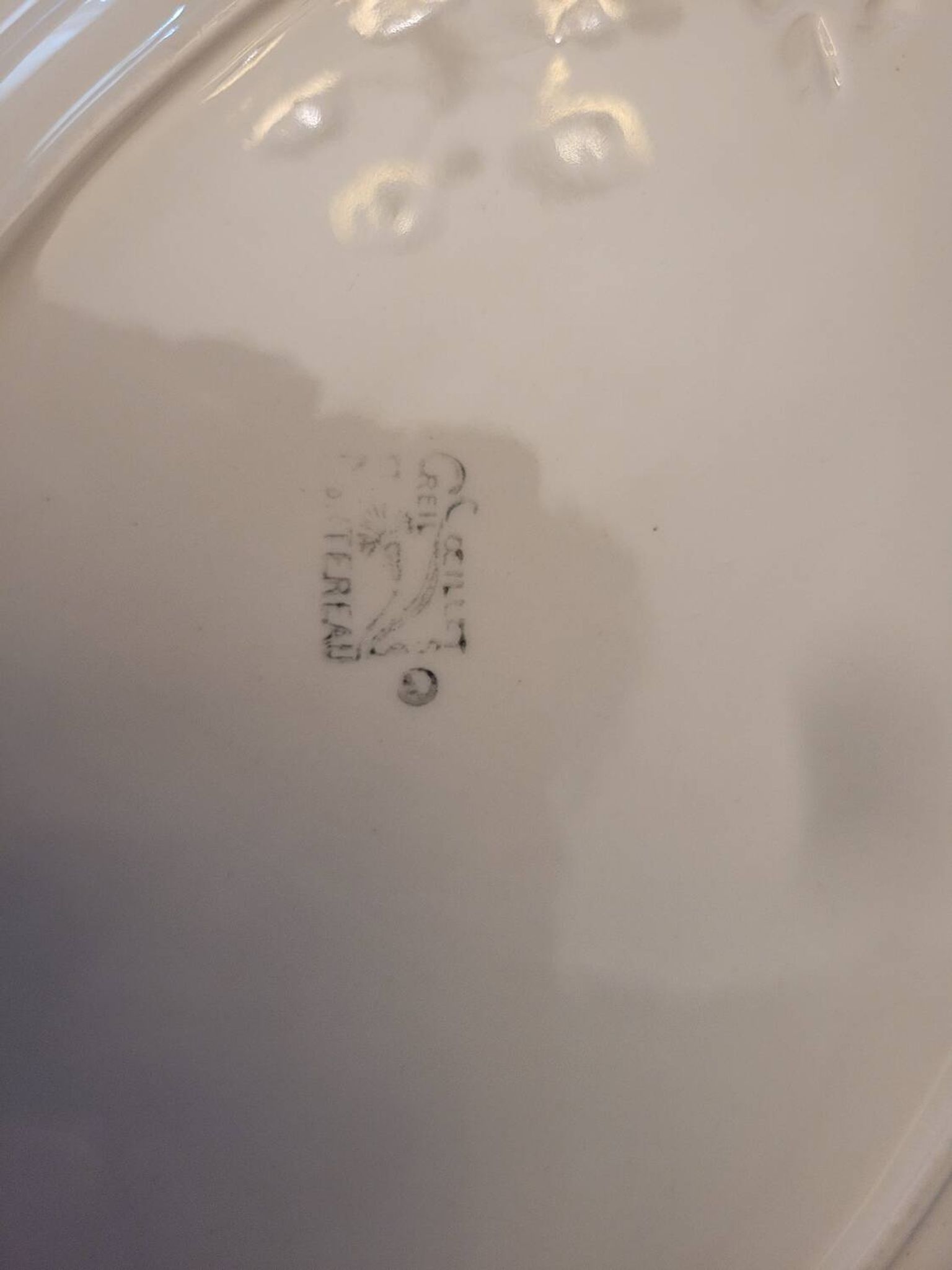 Creil and Montereau dishes
