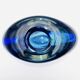 Vase Robert Pierini 2002 Studio Glass 6.3kg Inclusion Polychrome Signed