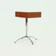 Post Modern Swivel Side Table 1990s