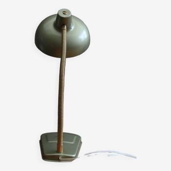 Lampe de bureau verte 70's