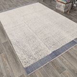 6x10 Rug For Living Room Soft Blue Beige Vintage Rug, 194x303Cm SK 34945