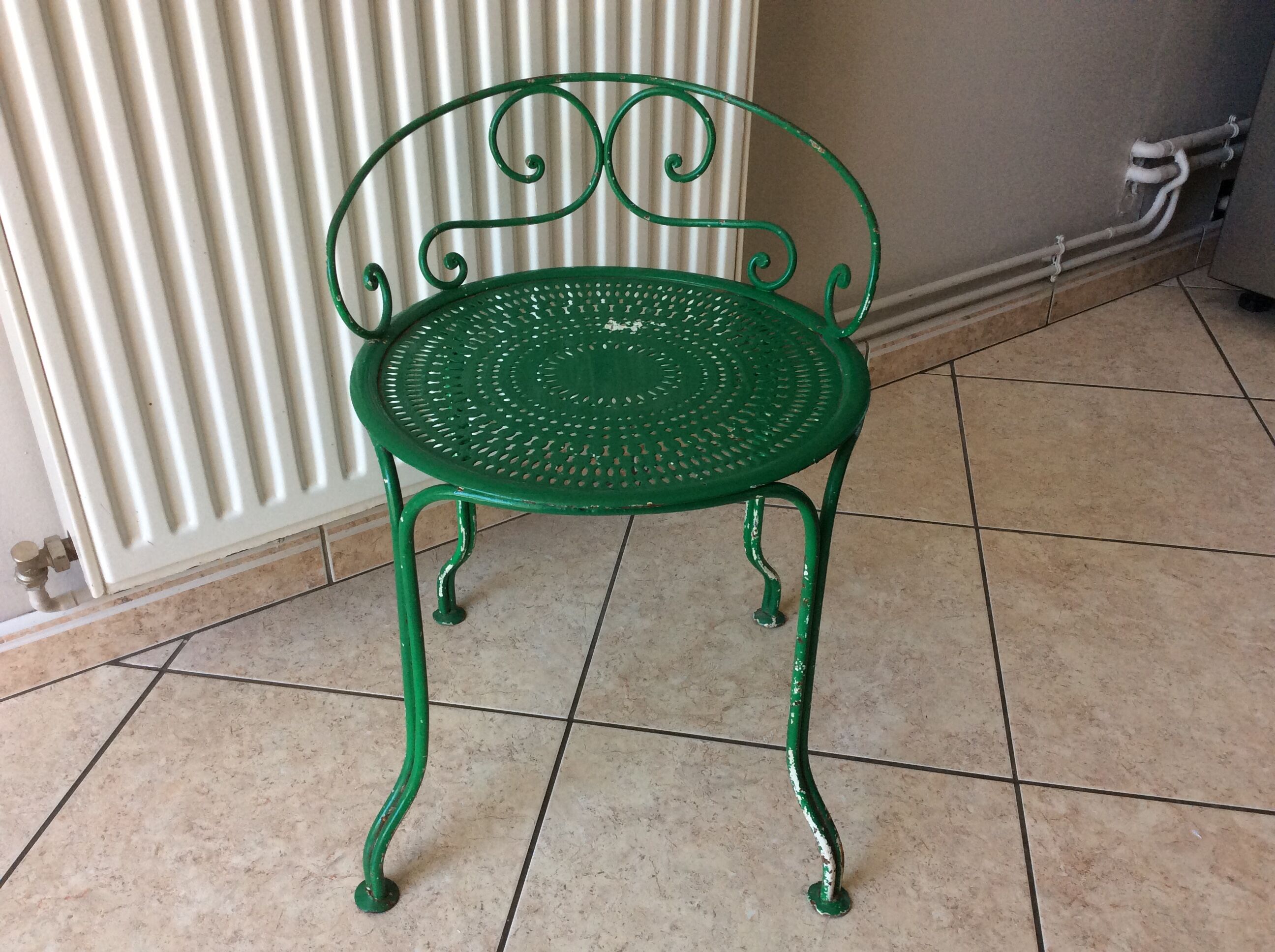 Old garden chair
