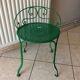 Old garden chair