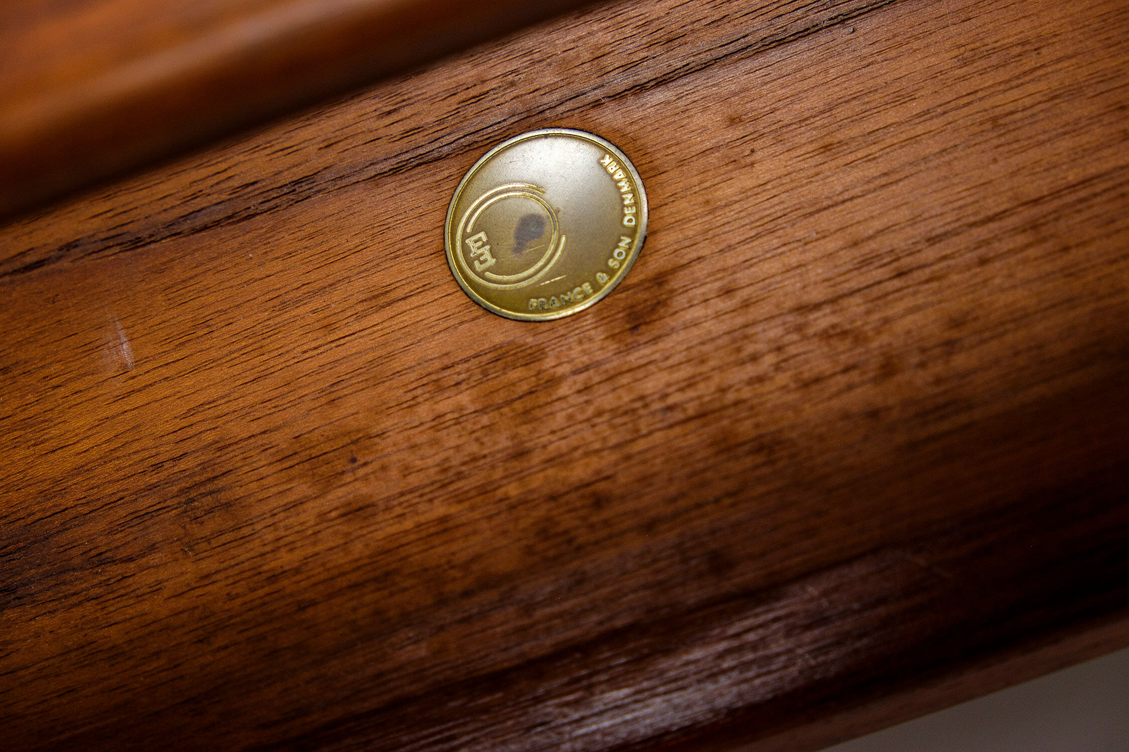 Fd503 teak coffee table by tove & edvard kindt-larsen for france & son, 1950