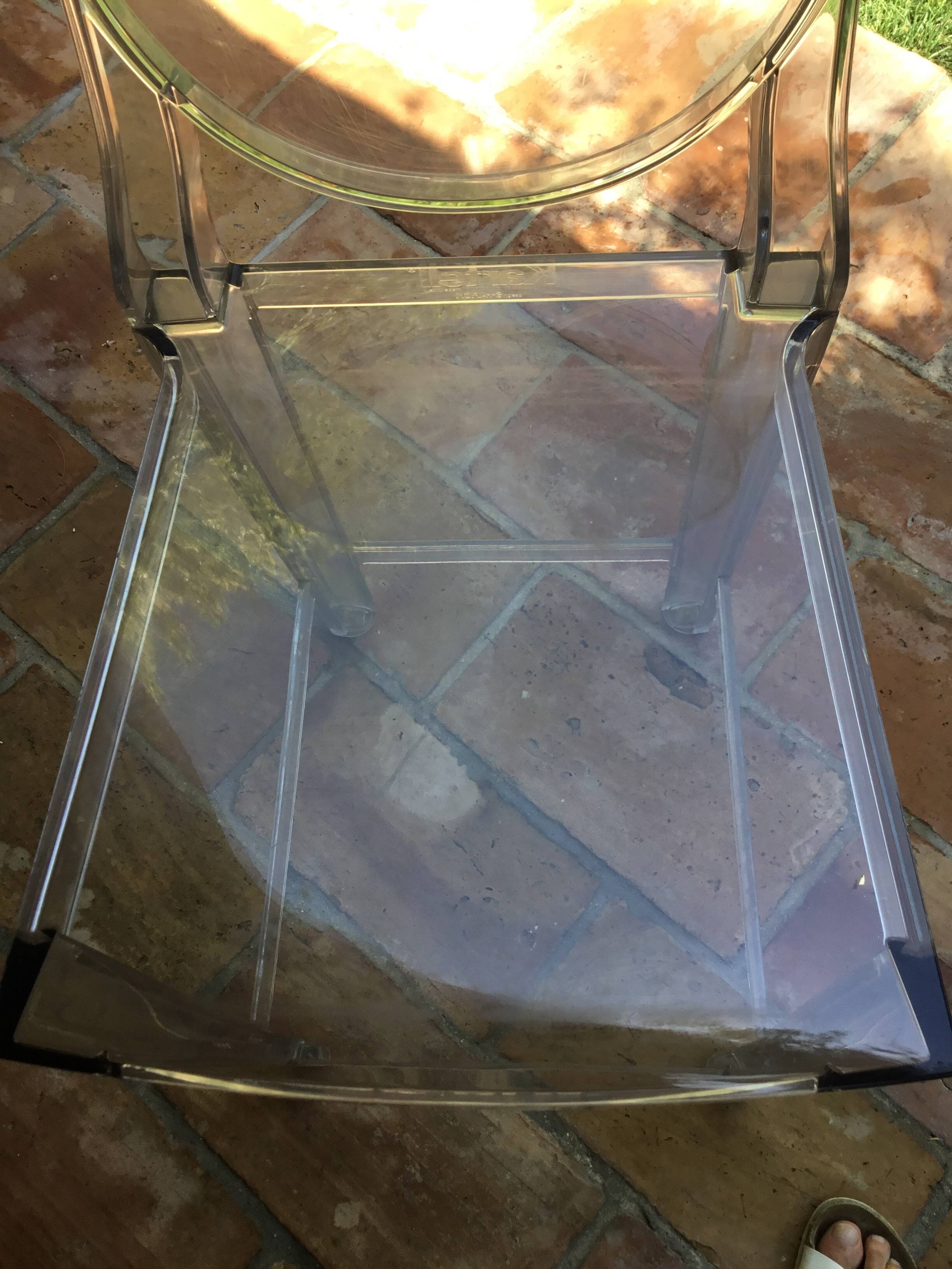 Paire de tabourets de bar by kartell Philippe starck
