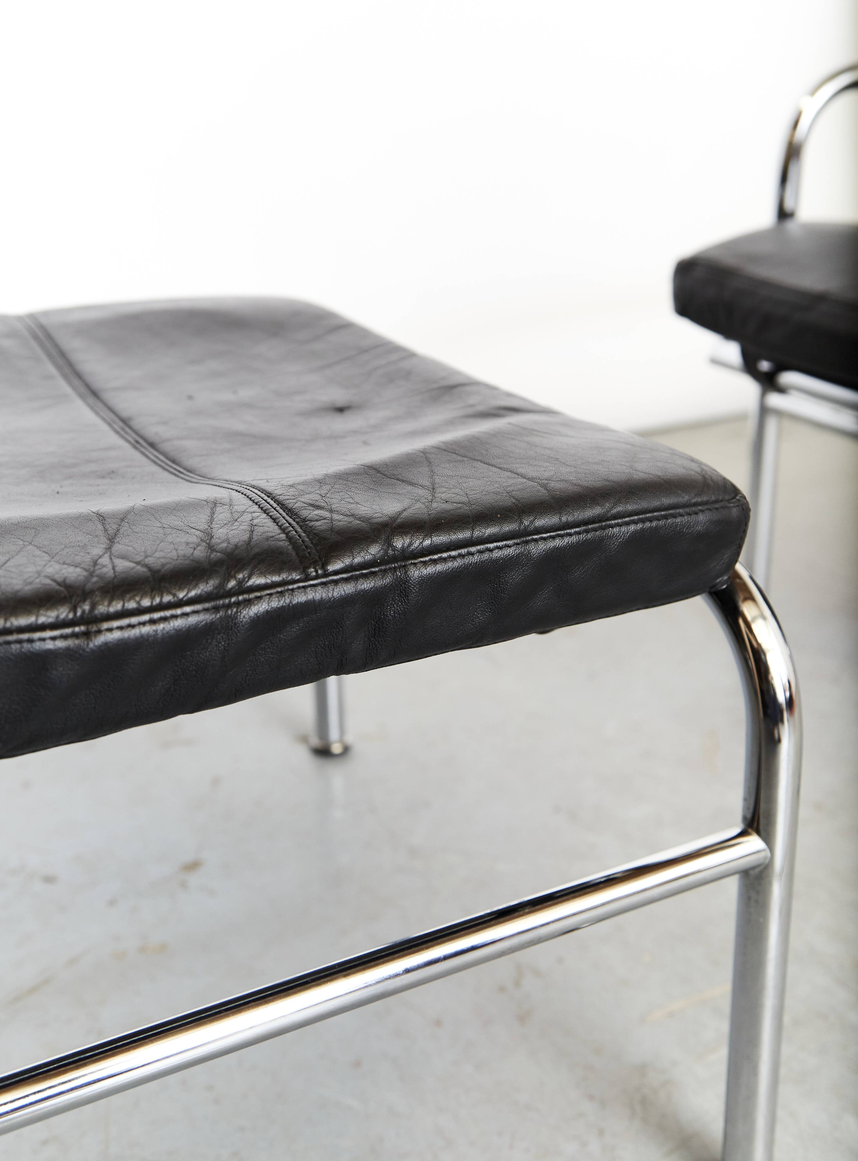 Armchair & Ottoman Gabriele Mucchi "Genni" for Zanotta