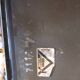Modernist chair in chromed metal and black imitation leather