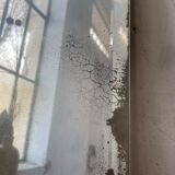 Very stung old bevelled mirror 39x60cm