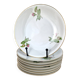 Set of 8 Antique Dessert Plates in Paris Porcelain – Tableware V