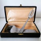 Antique oyster fork set.