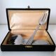Antique oyster fork set.