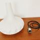 Mid century modern opaline pendant lamp by Peill and Putzler