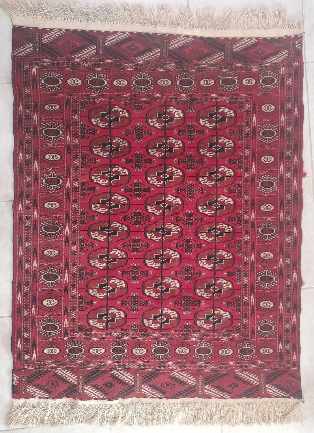 Bukhara rug 163x114 cm hand-knotted