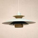 Vintage Jeka Metaltryk Volga Lamp: Fully restored - Danish Modern Design