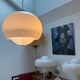 Vintage pendant lamp Harvey Guzzini Burgos: spatial suspension i