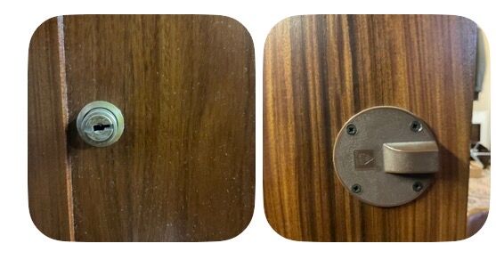 German-made furniture of very good quality.