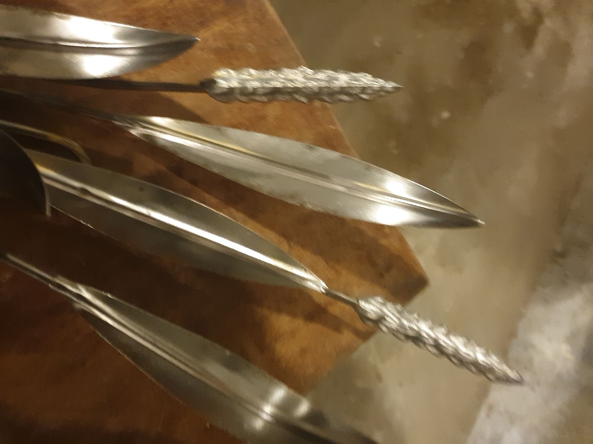 Pair of sconces sheaves of wheat 30x16x50 cm high.